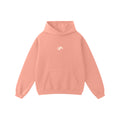 Peach Pink Oversized Hoodie