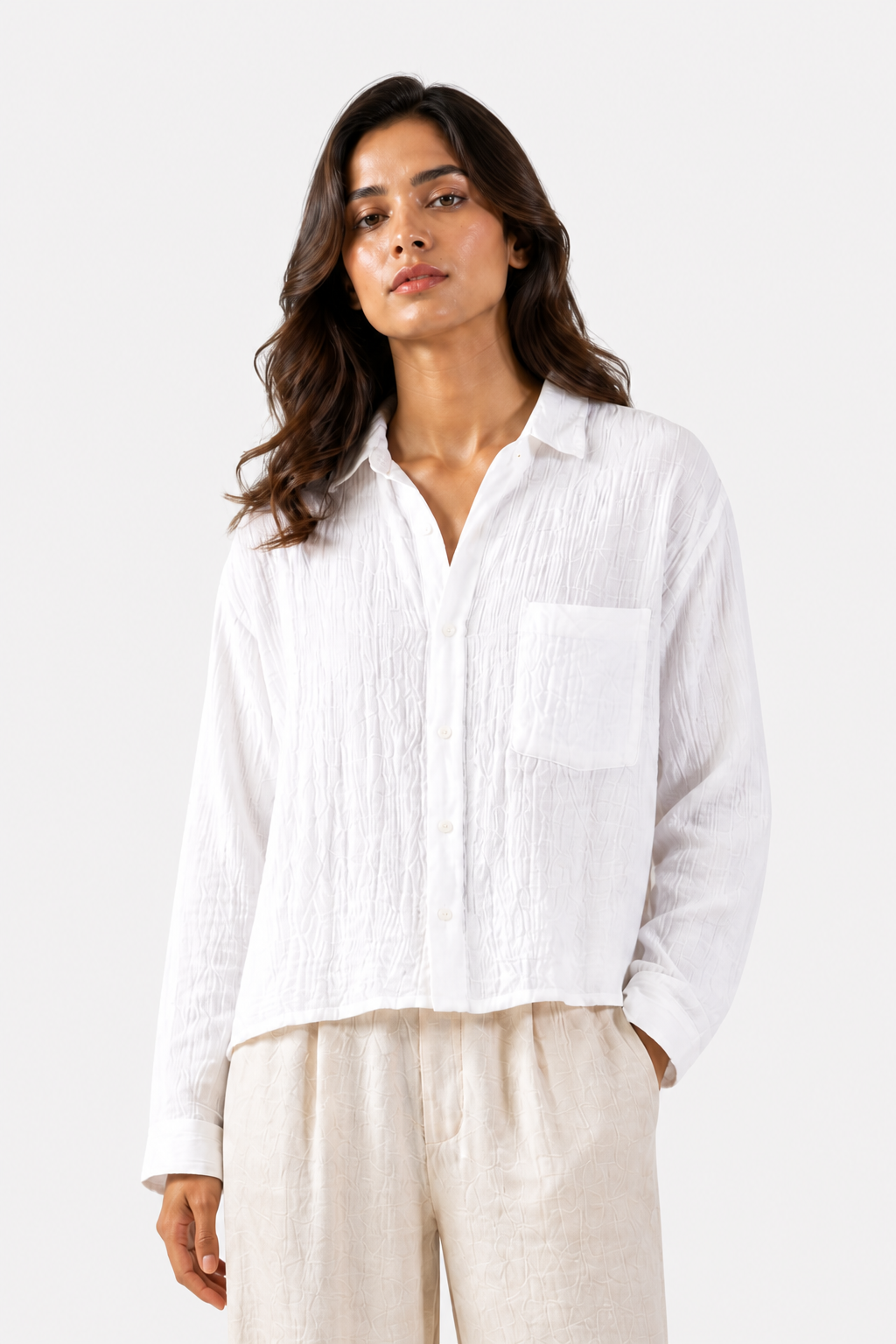 Breeze Summer Shirt : White