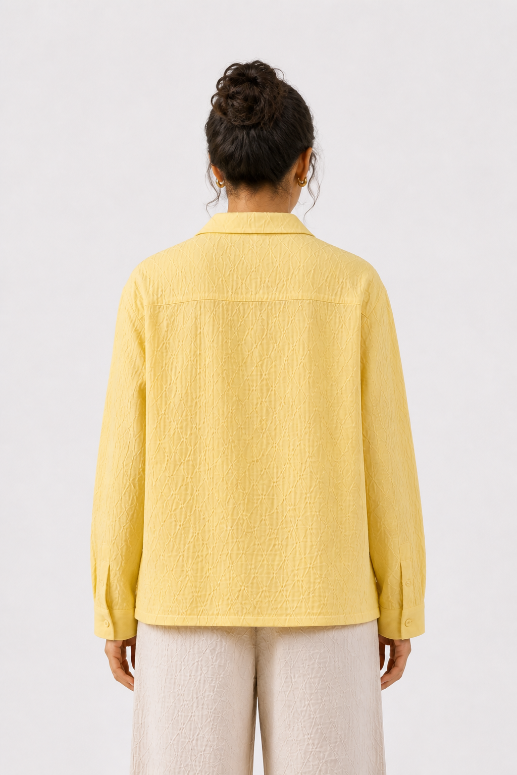 Breeze Summer Shirt : Pale Yellow