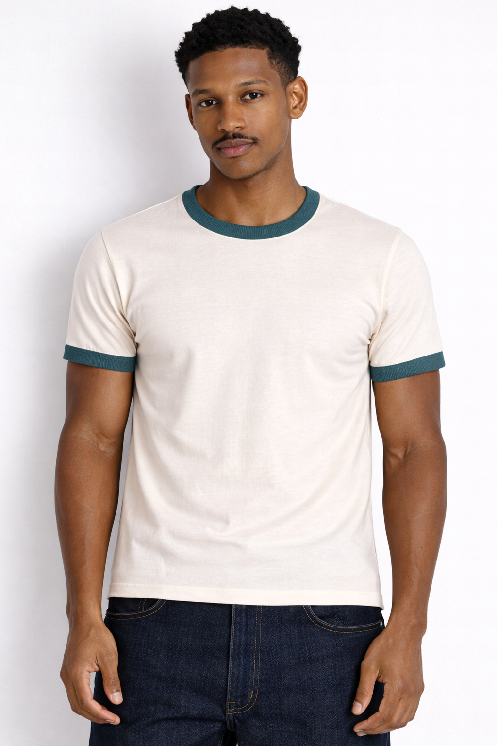 Rogue Muscle Ringer Tee | Teal Green