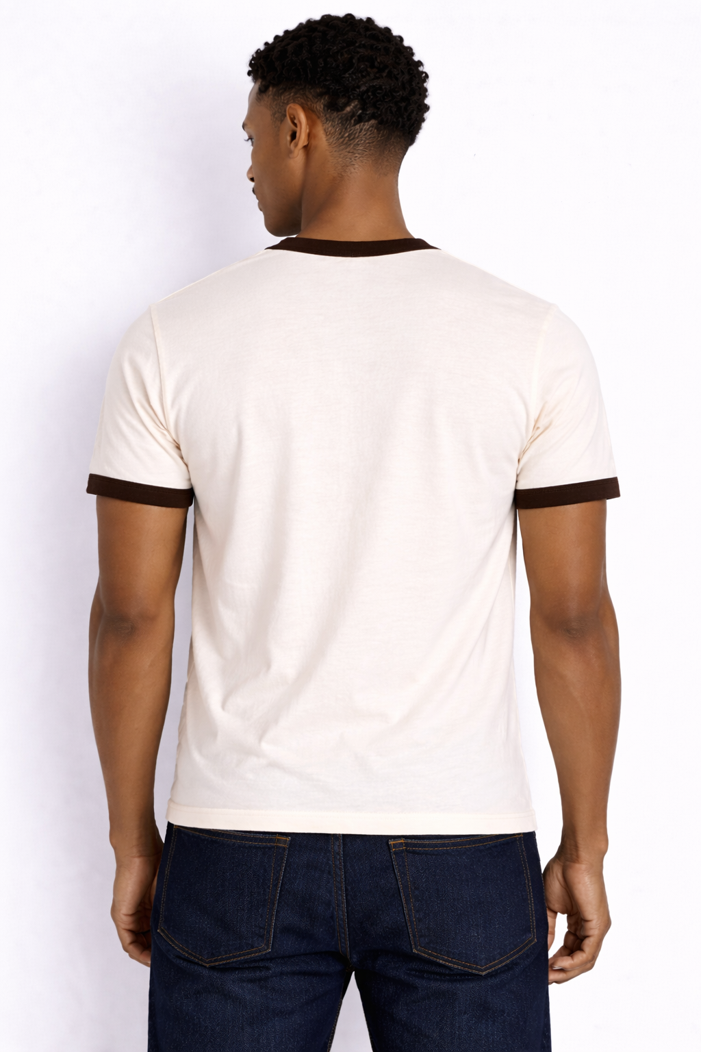 Rogue Muscle Ringer Tee | Dark Brown