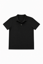 Nova Muscle Polo | Vintage Black