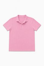 Nova Muscle Polo | Baby Pink