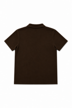 Nova Muscle Polo | Coco Brown