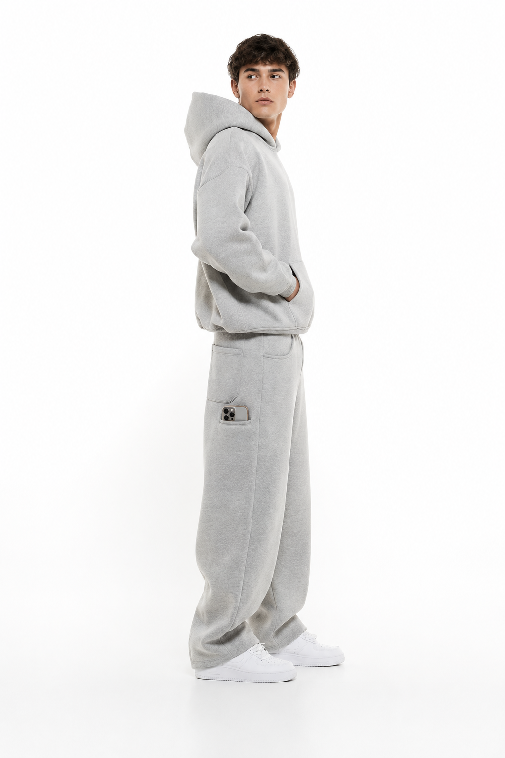 Utility Trackpants | Heather Grey