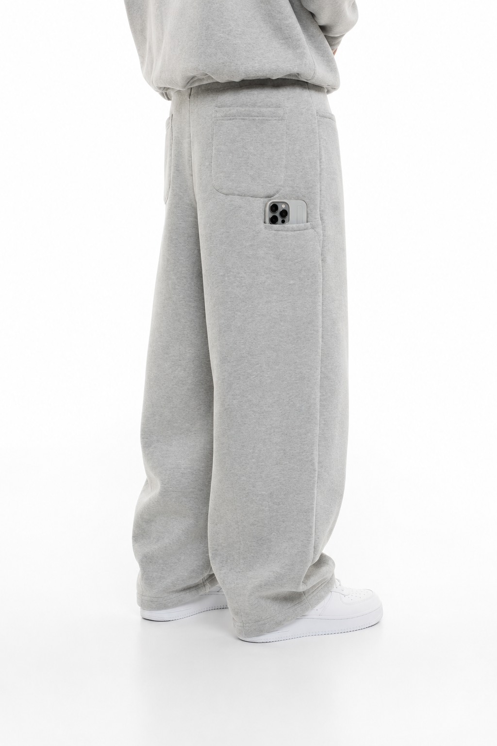 Utility Track-pants | Heather Grey