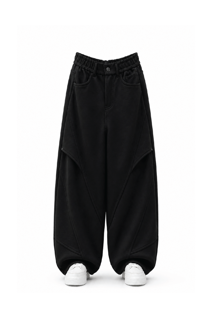 Classic Black Trackpant