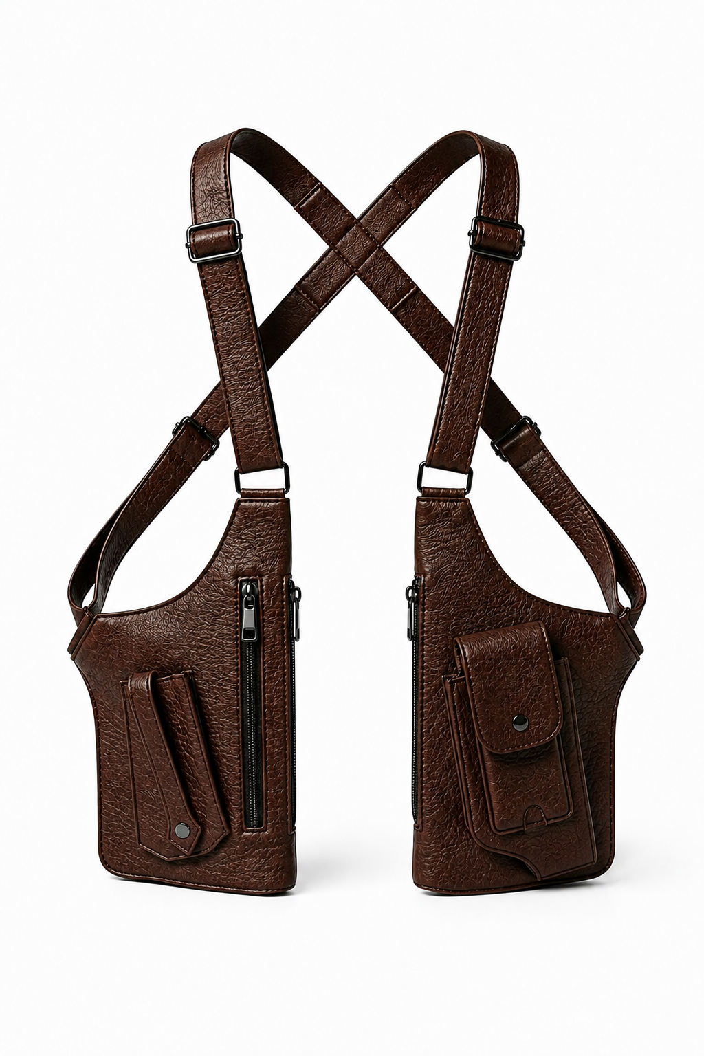Monarch Utility Harness Bag (Brown) – Down & Awake