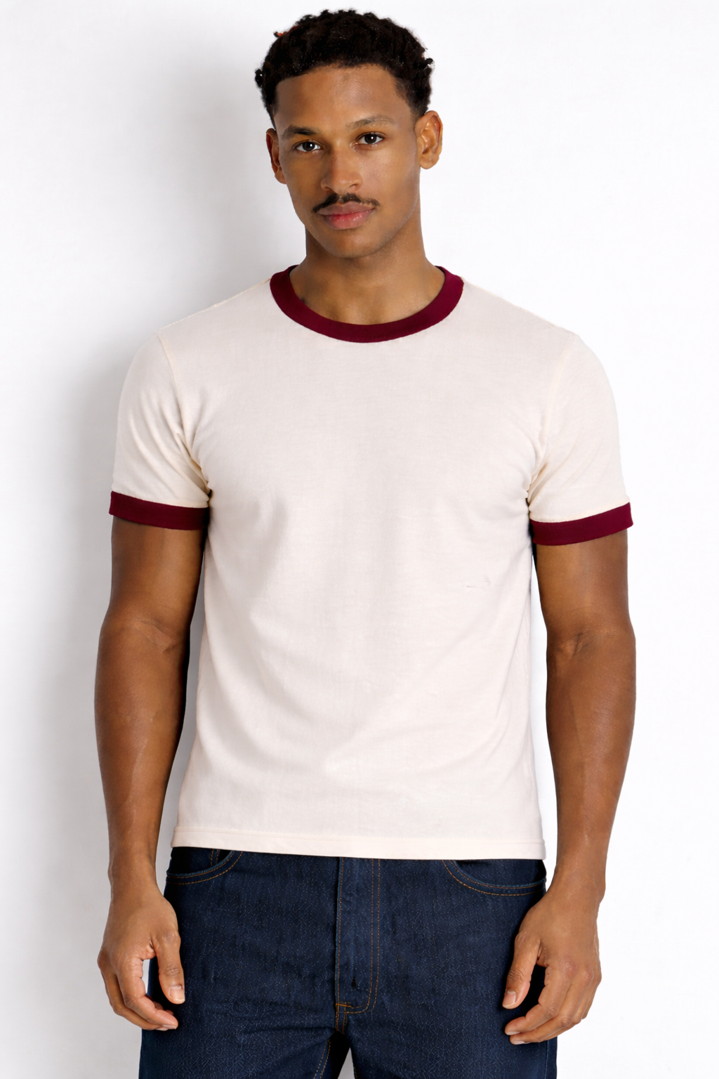 Rogue Muscle Ringer Tee | Maroon