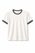 Rogue Muscle Ringer Tee | Off White Grey