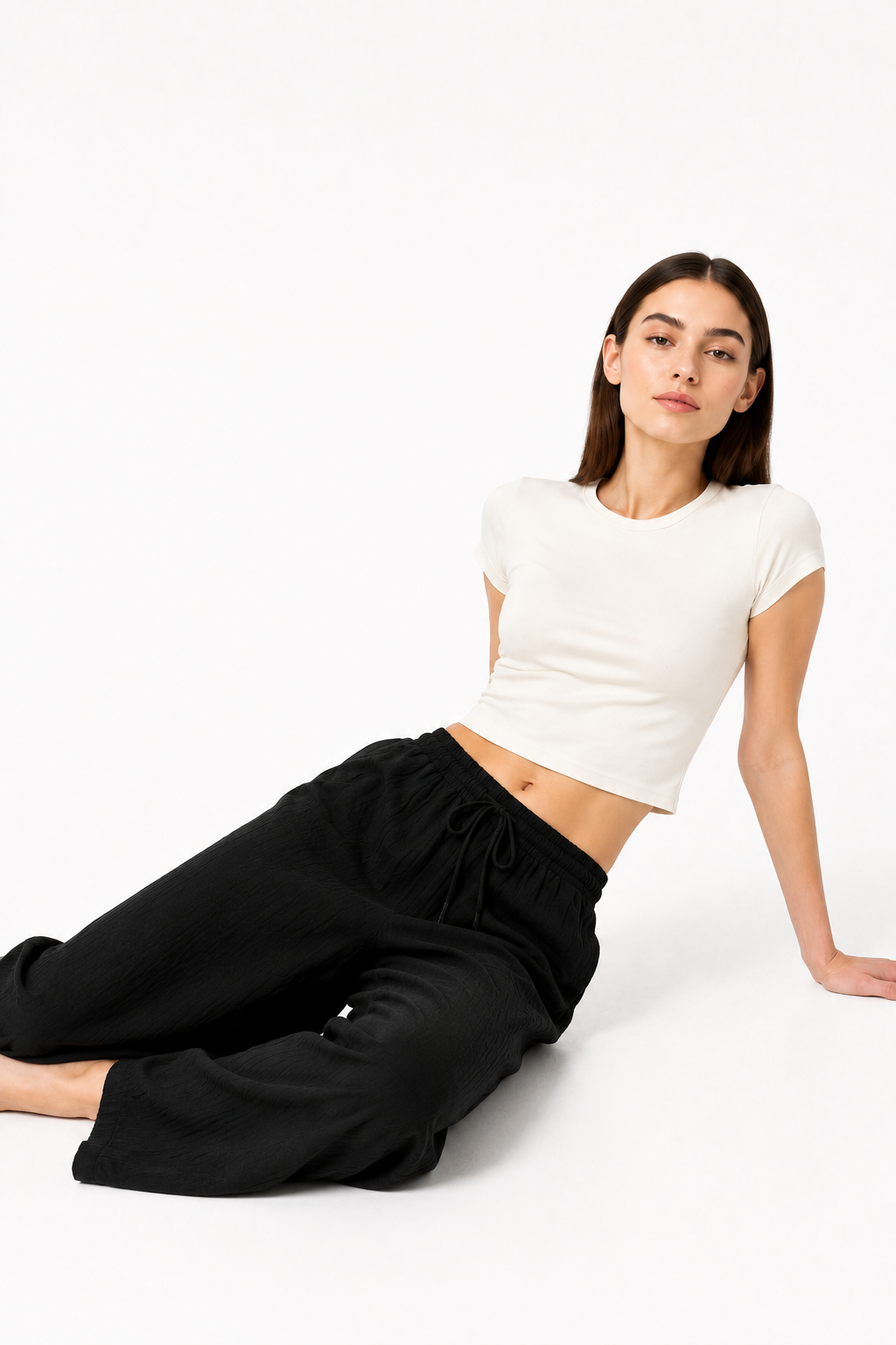 Breeze Summer Pants : Black
