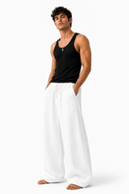 Breeze Summer Pants : White