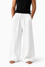 Breeze Summer Pants : White