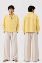 Breeze Summer Shirt : Pale Yellow