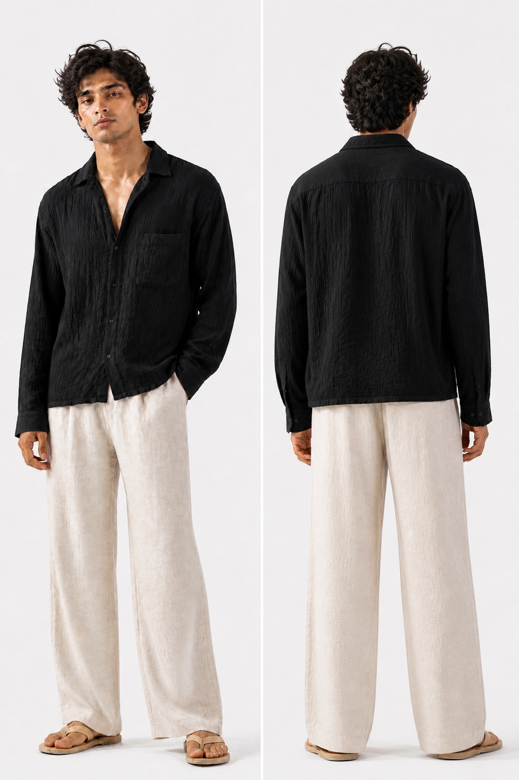 Breeze Summer Shirt : Black