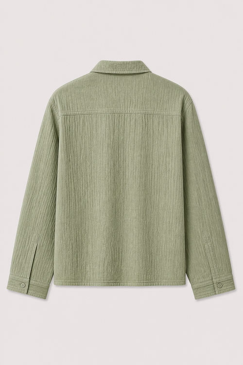 Breeze Summer Shirt : Pistachio Green