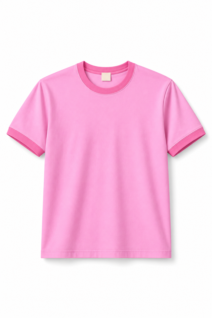 Rogue Muscle Ringer Tee | Pink