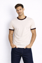 Rogue Muscle Ringer Tee | Dark Brown