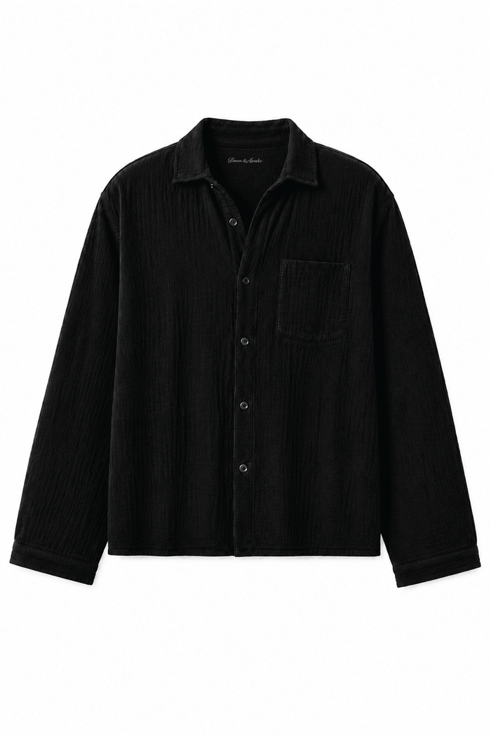 Breeze Summer Shirt : Black