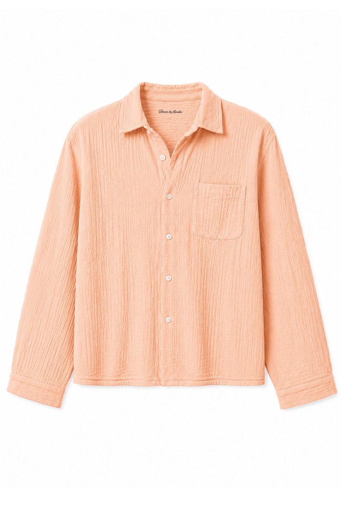 Breeze Summer Shirt : Peach