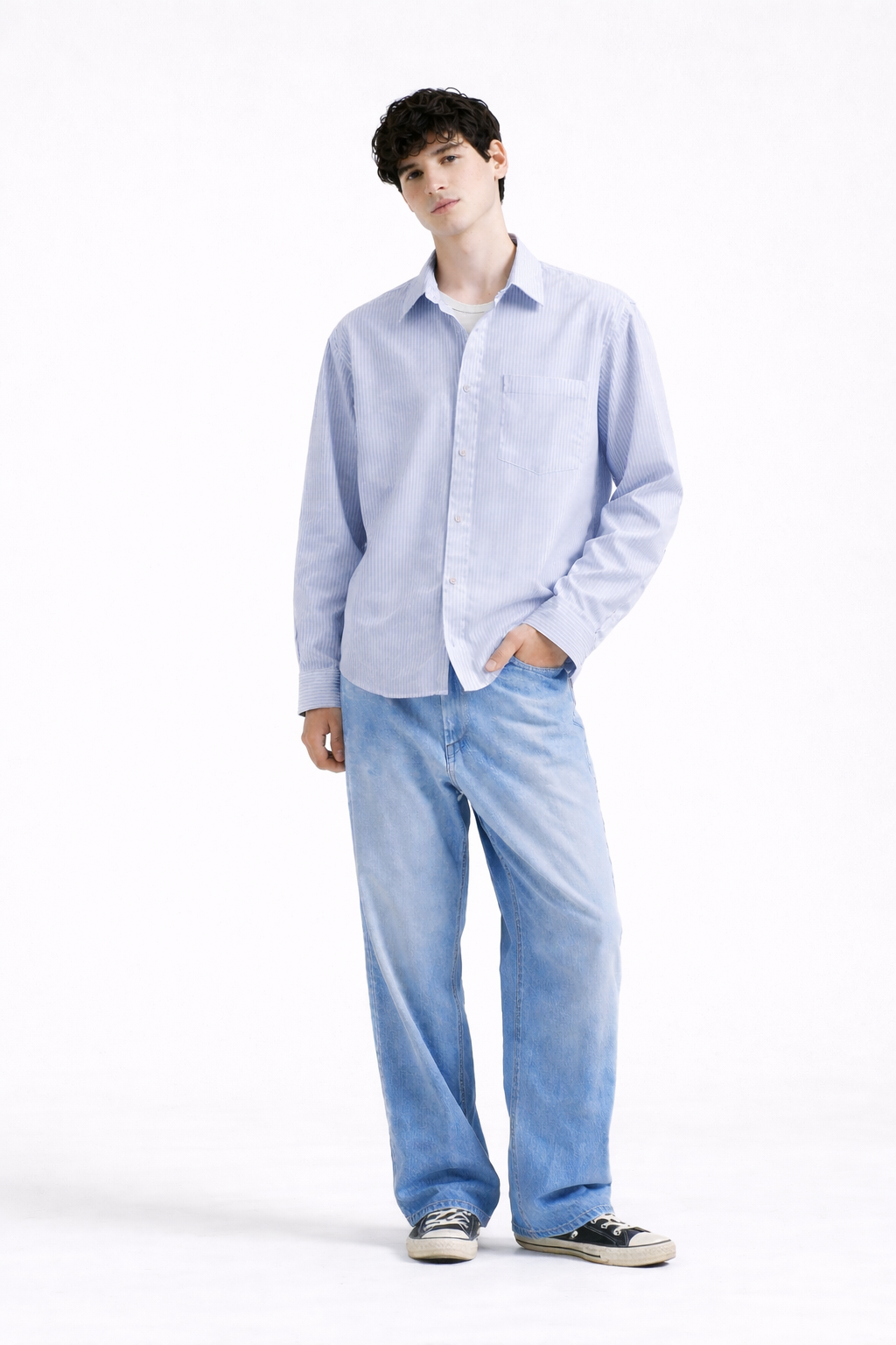 Sky Blue Stripe shirt