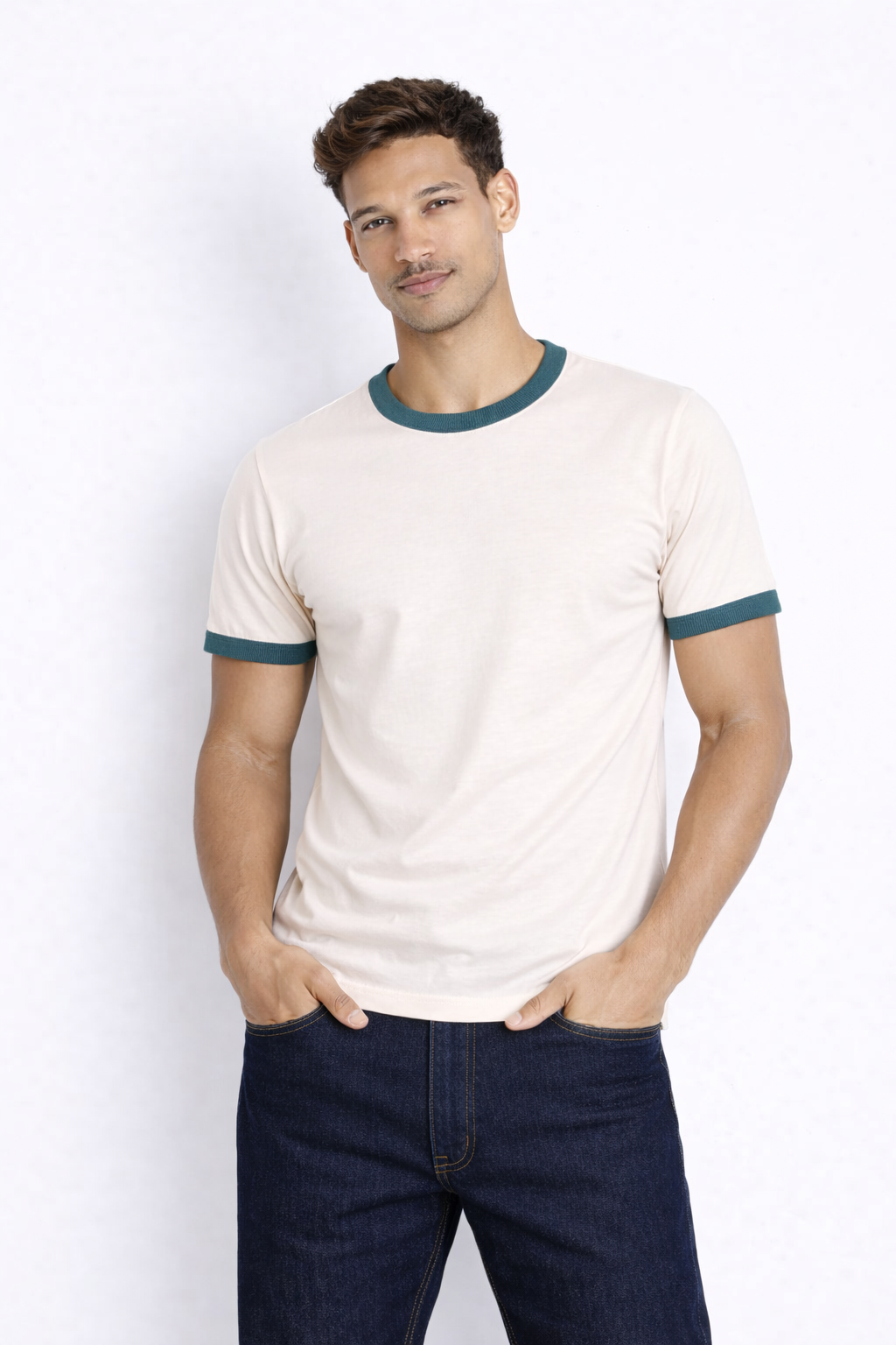 Rogue Muscle Ringer Tee | Teal Green
