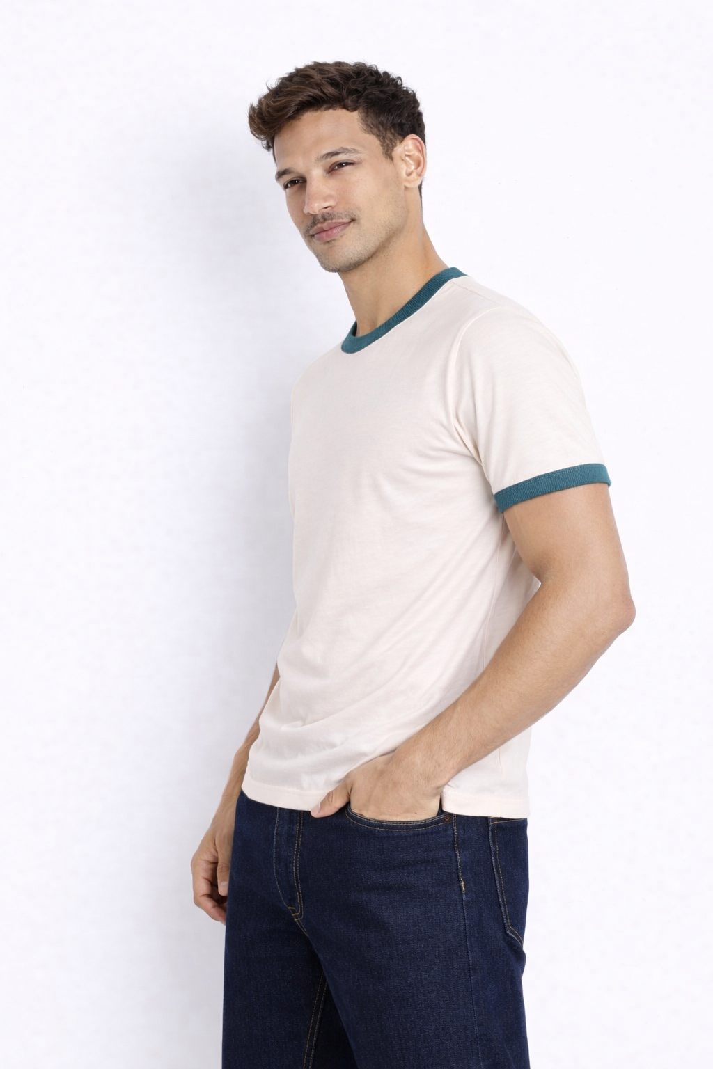 Rogue Muscle Ringer Tee | Teal Green