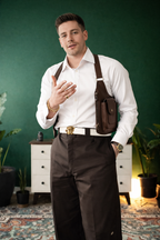 Monarch Utility Harness Bag (Brown)