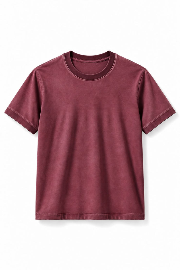 Sun-Faded Tee | Vintage Burgundy