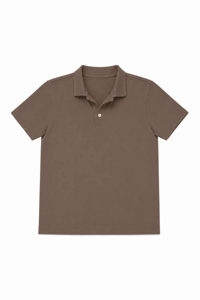 Nova Muscle Polo | Vintage Brown