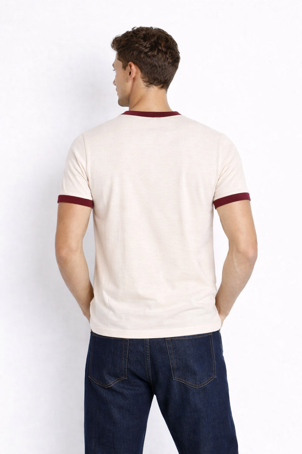 Rogue Muscle Ringer Tee | Maroon