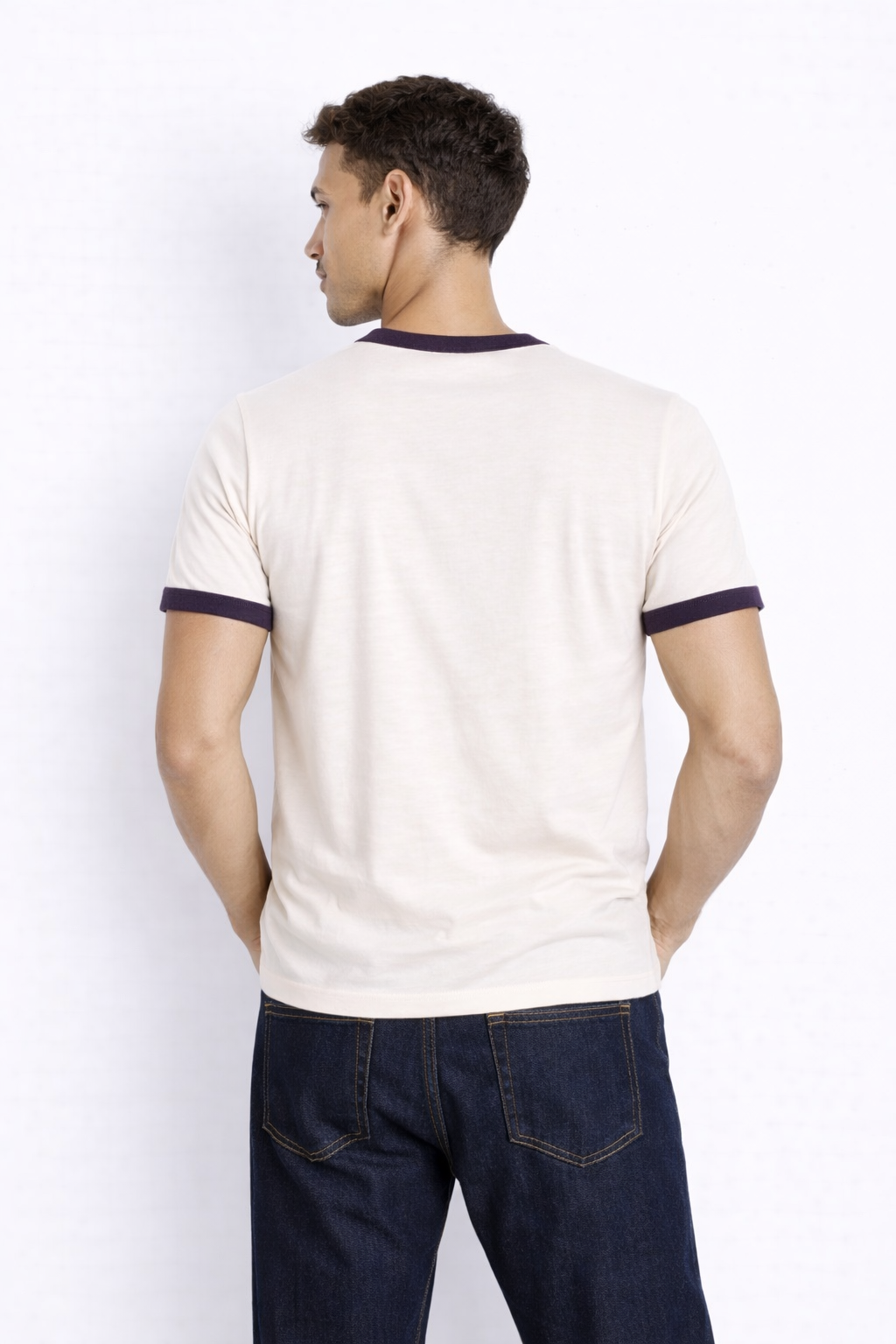 Rogue Muscle Ringer Tee | Dark Purple