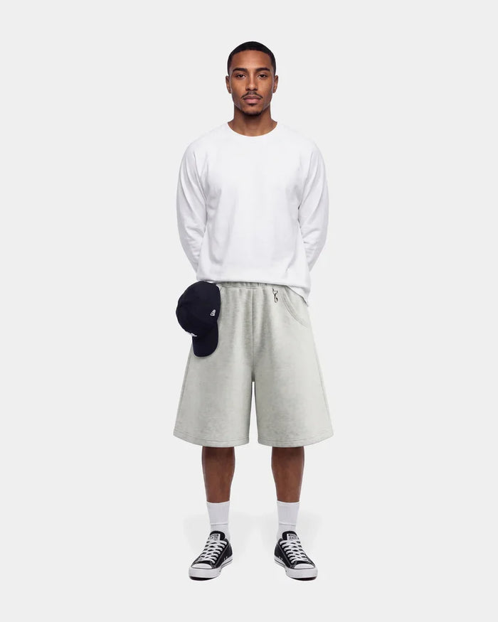 Utility Shorts | Heather Grey