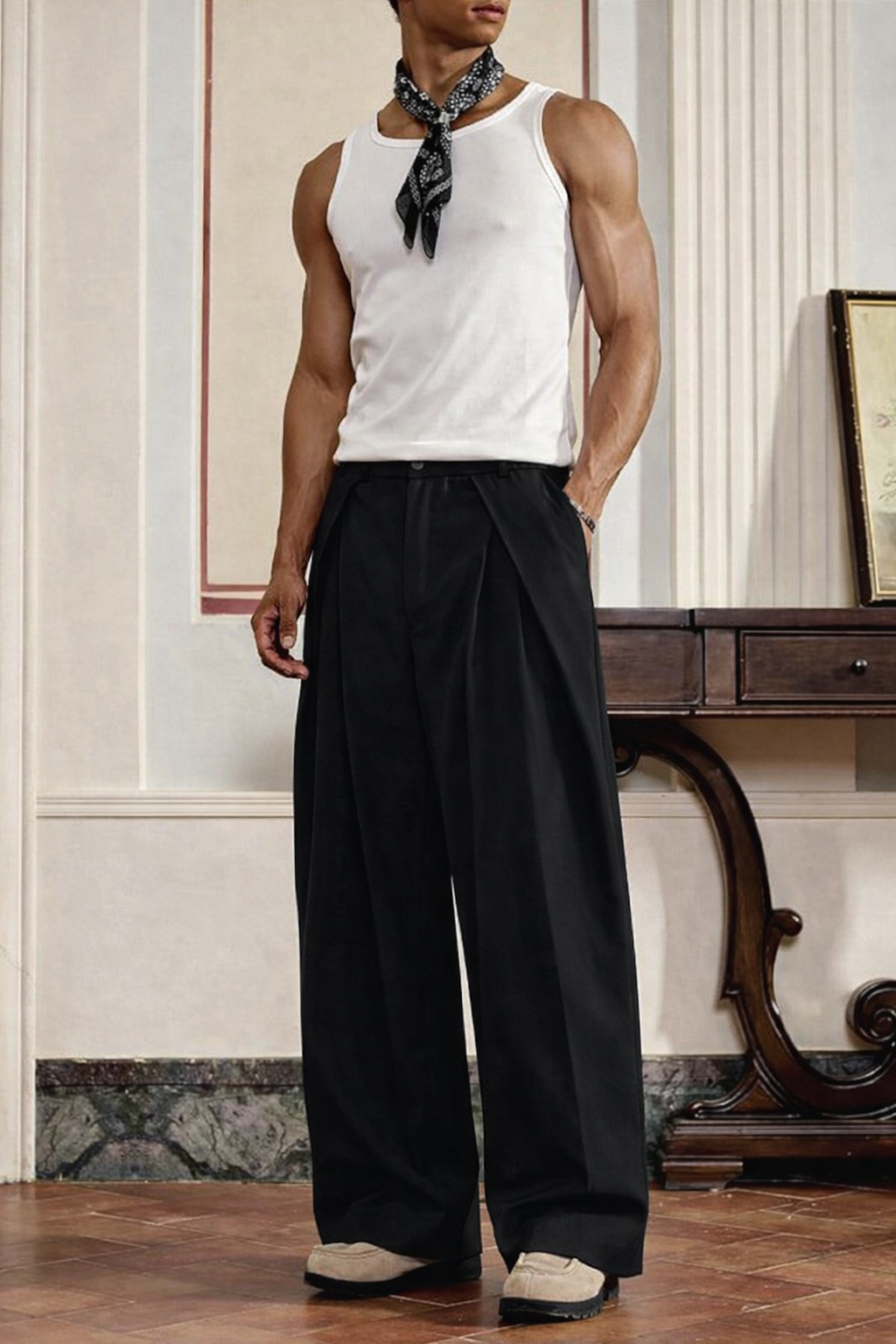 Crown Signature Pants (Black)