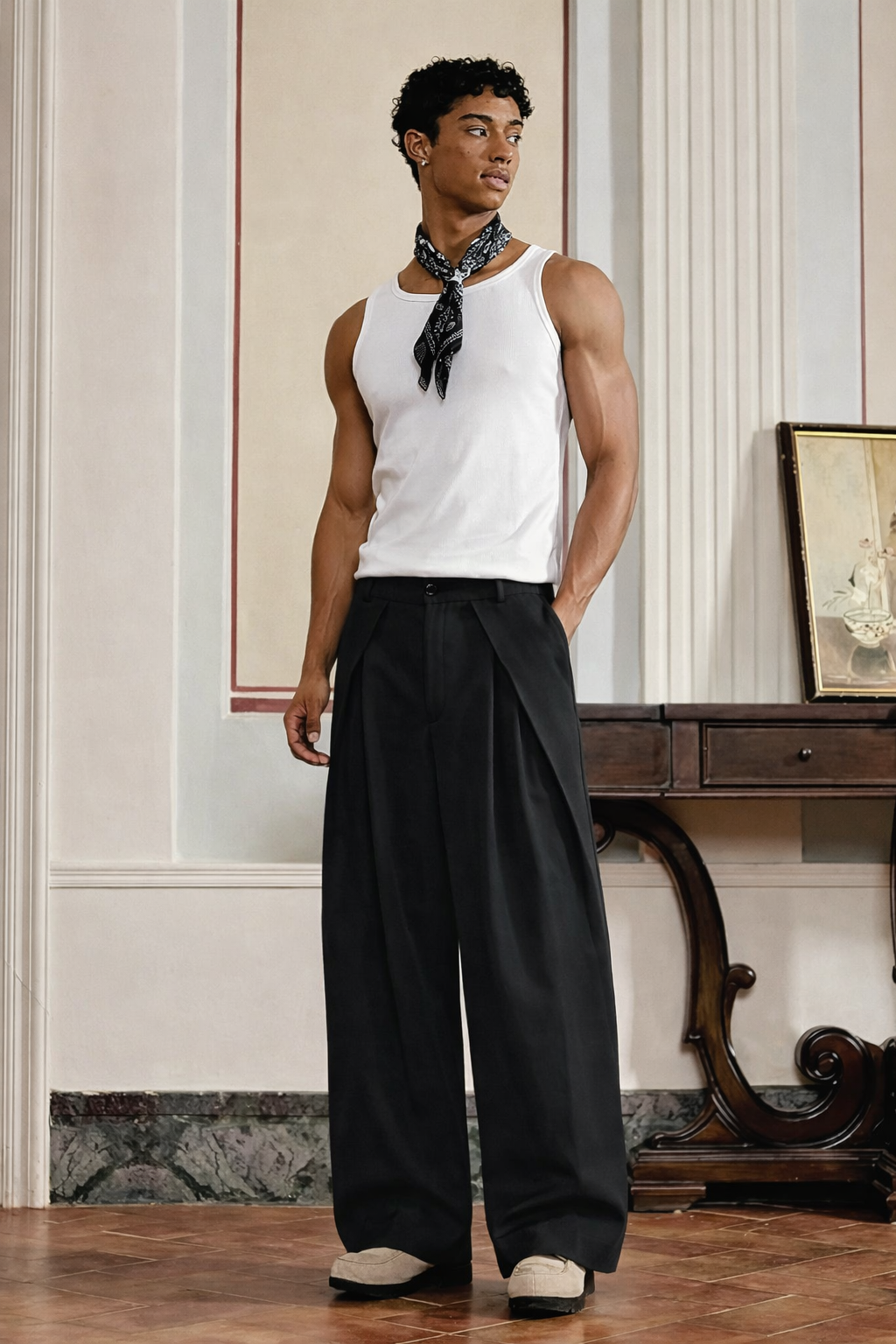 Crown Signature Pants (Black)