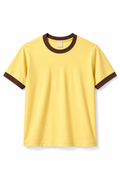 Rogue Muscle Ringer Tee | Pale Yellow Brown