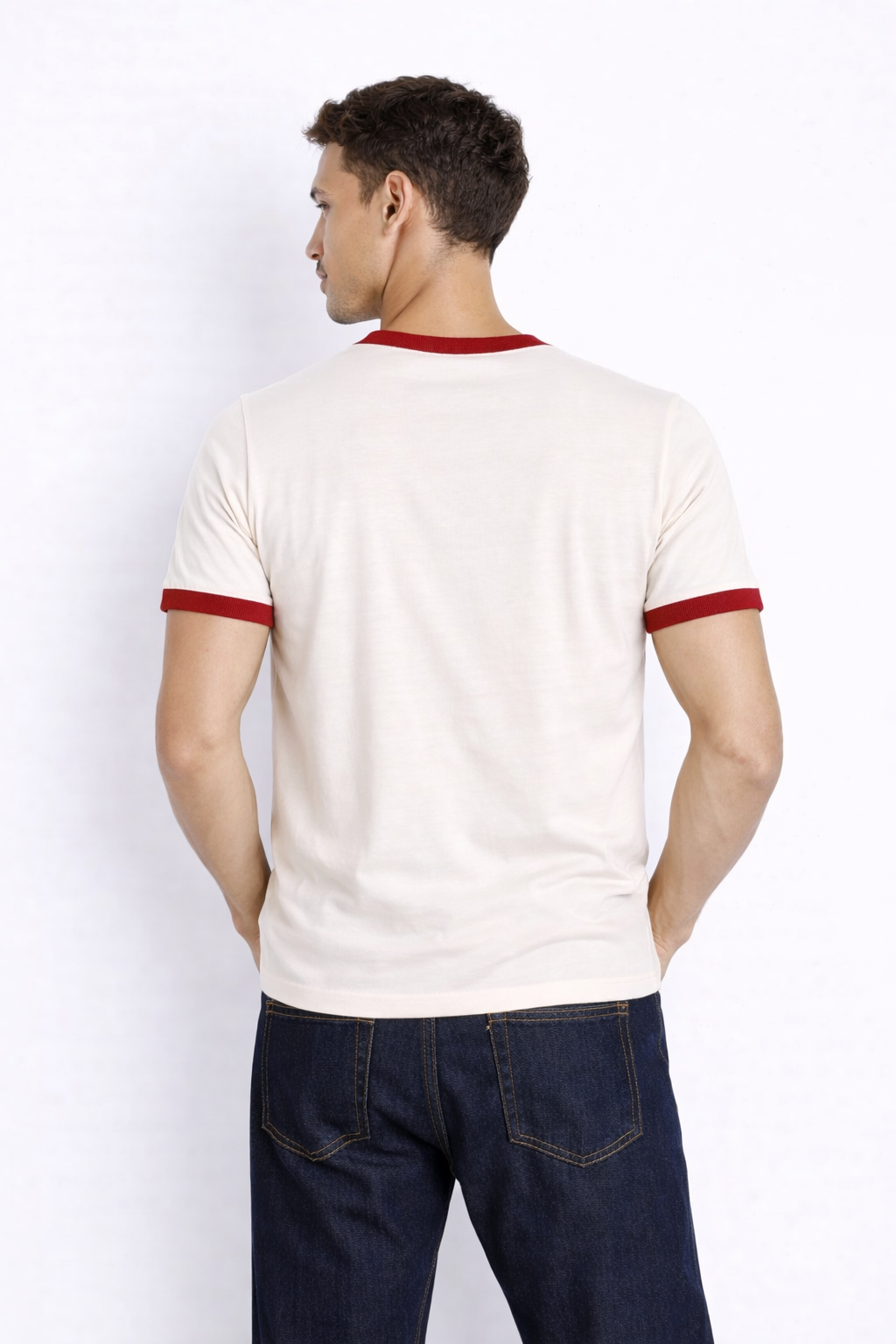 Rogue Muscle Ringer Tee | Blood Red