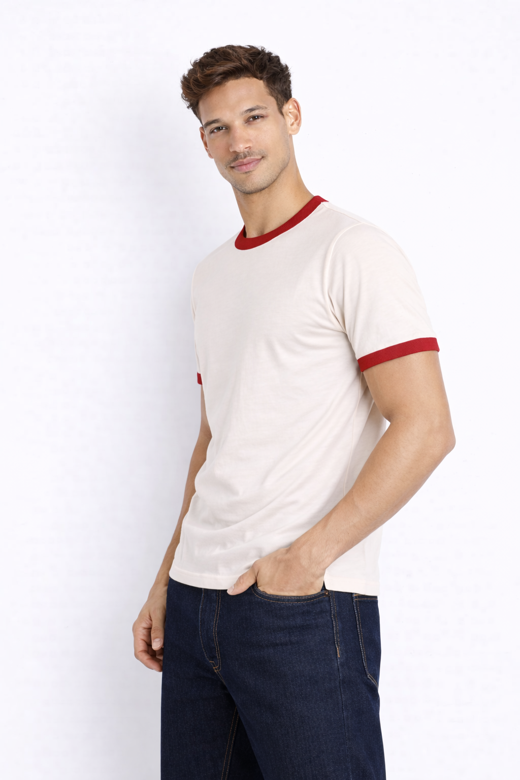 Rogue Muscle Ringer Tee | Blood Red