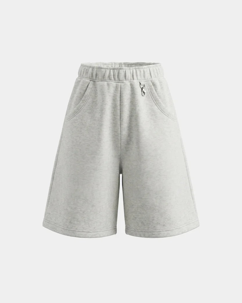 Utility Shorts | Heather Grey