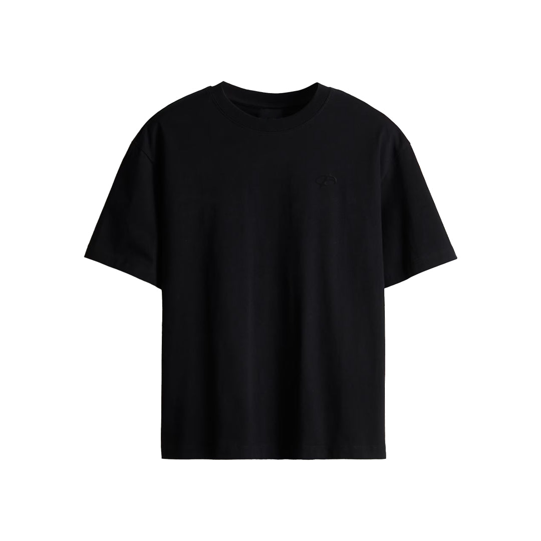 Pure Black Oversized Tee