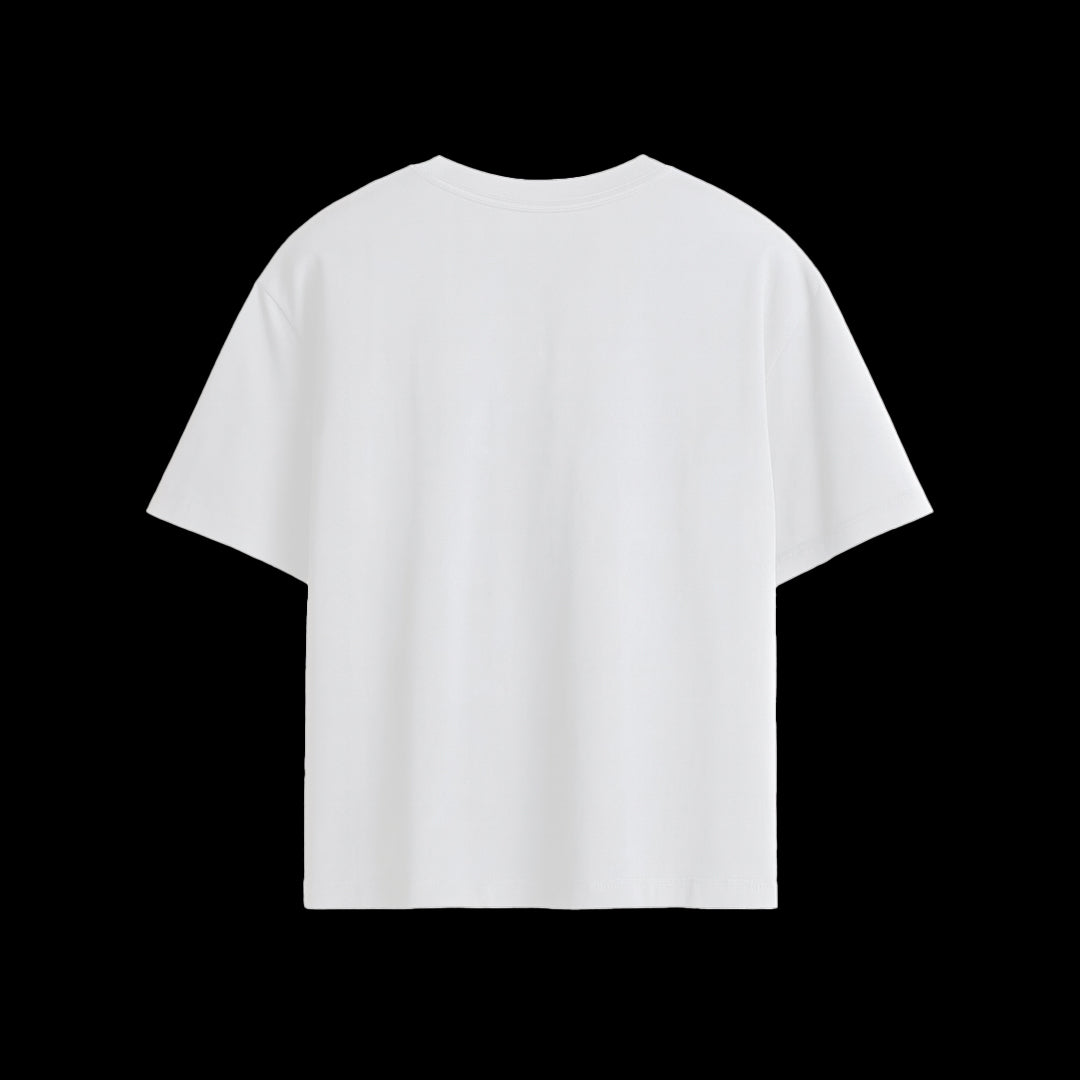 Bright White Oversized Tee