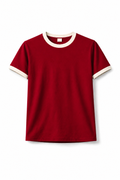 Rogue Muscle Ringer Tee | Maroon Off White