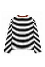 Mocha Collar Long Sleeve Tee