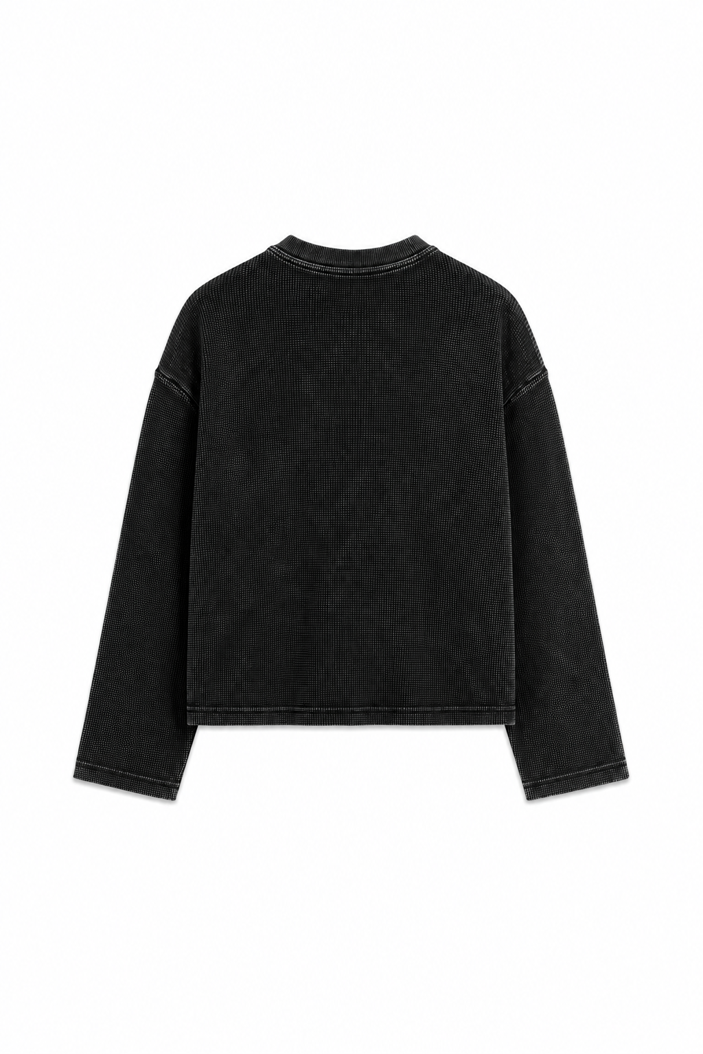 Waffle Tee | Black