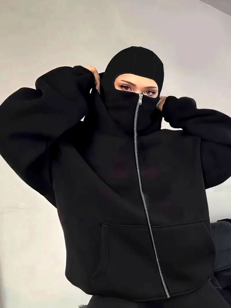 Blackout Oversized Hoodie